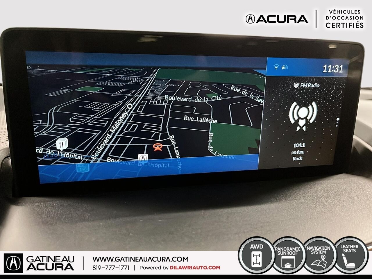 Acura RDX A-Spec SH-AWD 2023 Blanc Gatineau - photo #3