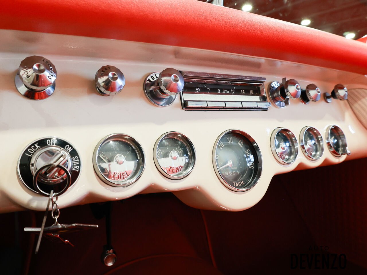 1957 Chevrolet Corvette Red Saint-Eustache - photo #14