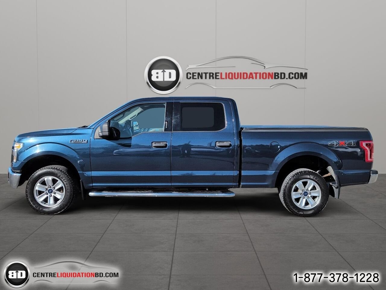 Ford F-150 SuperCrew 4RM 157 po XLT | BD0399 2016 Bleu Granby - photo #8