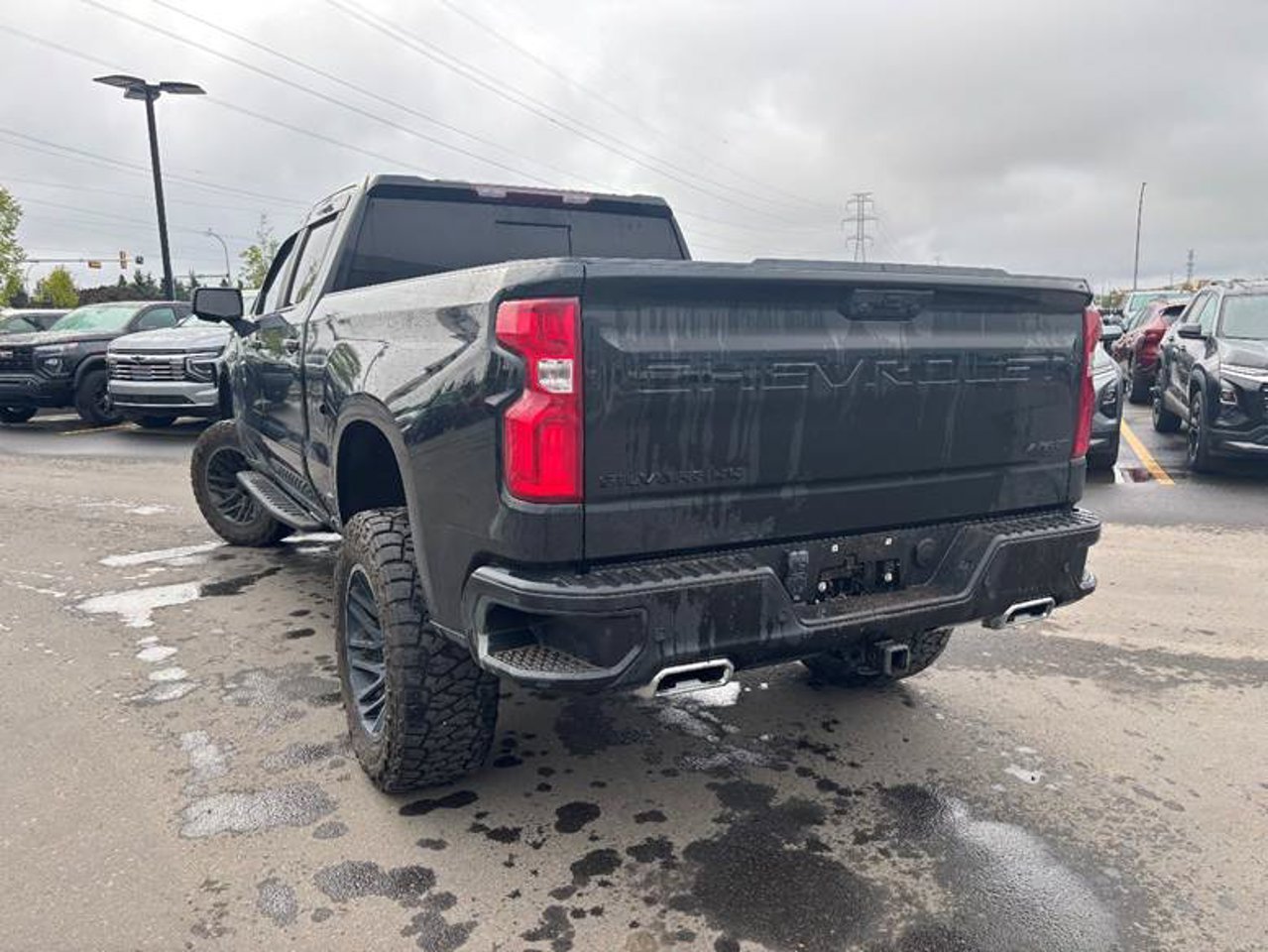 2024 Chevrolet Silverado 1500 4WD Crew Cab 147 RST Black Sherwood Park - photo #3