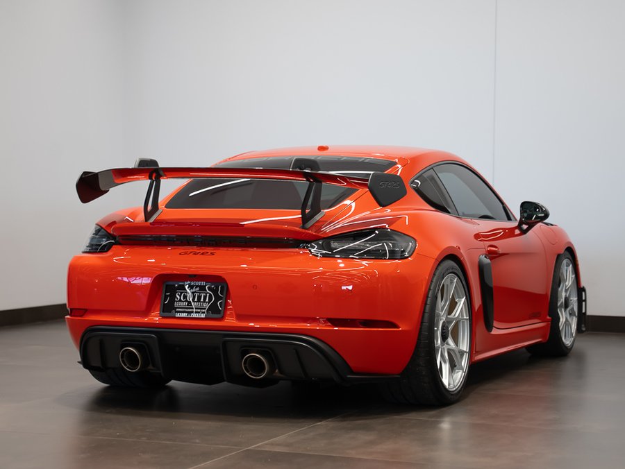 2025 Porsche 718 Cayman GT4 RS // Weissach Package Orange