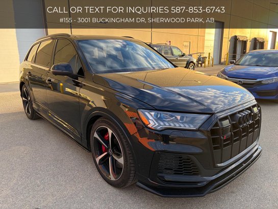 2021 Audi SQ7 Premium Plus | APR Tune | Carbon Fiber Intake | Maxton Design Body Kit | Diamond Stitching Seats Black