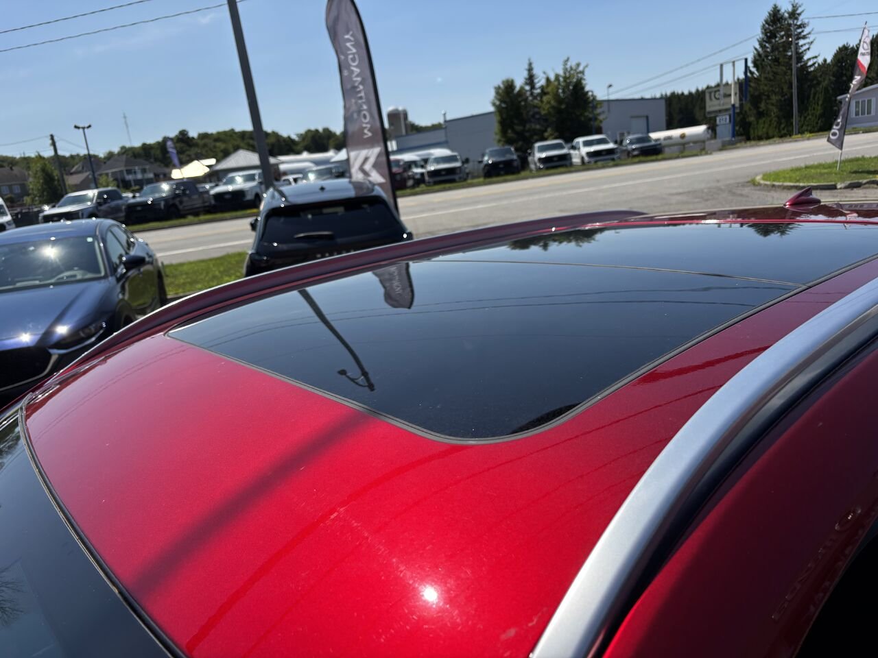 Mazda CX-50 GT TI avec moteur turbo 2024 Rouge Montmagny - photo #7