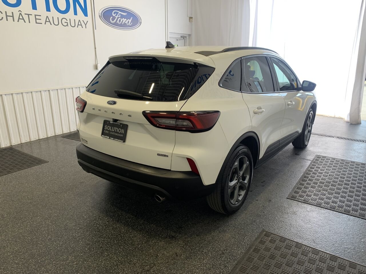 2025 Ford Escape ST-LINE HYBRIDE AWD White Châteauguay - photo #7