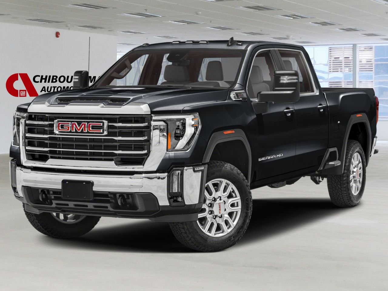 2026 GMC Sierra 2500HD K2500 HD SIERRA CREW CAB SLE L/BOX DURAMAX (3SA) Onyx Black Chibougamau - photo #0