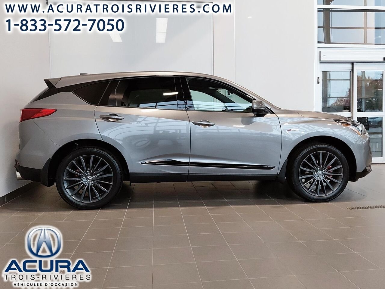 Acura RDX PLATINUM CARBONE 2023 Gris Trois-Rivières - photo #6
