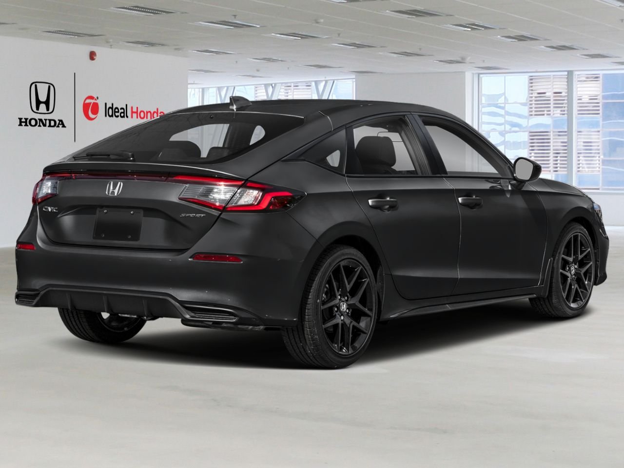 2026 HONDA Civic Hatchback Crystal Black Pearl Mississauga - photo #1