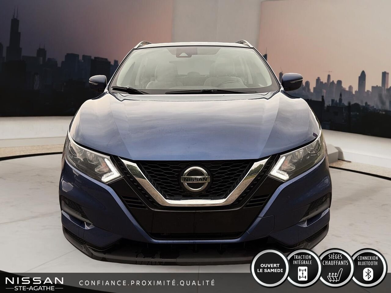 Nissan Qashqai 2021 Bleu Ste-Agathe des Monts - photo #1