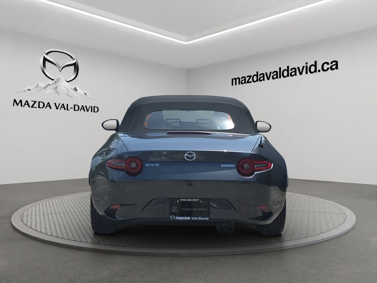 2024 Mazda MX-5 GS BM, NAVIGATION, CAMÉRA DE RECUL, DÉCAPOTABLE Grey Val-David - photo #18