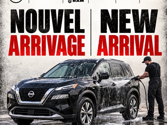 Nissan Rogue S AWD, MAGS, SIEGES ET VOLANT CHAUFFANTS, CARPLAY 2023 Noir