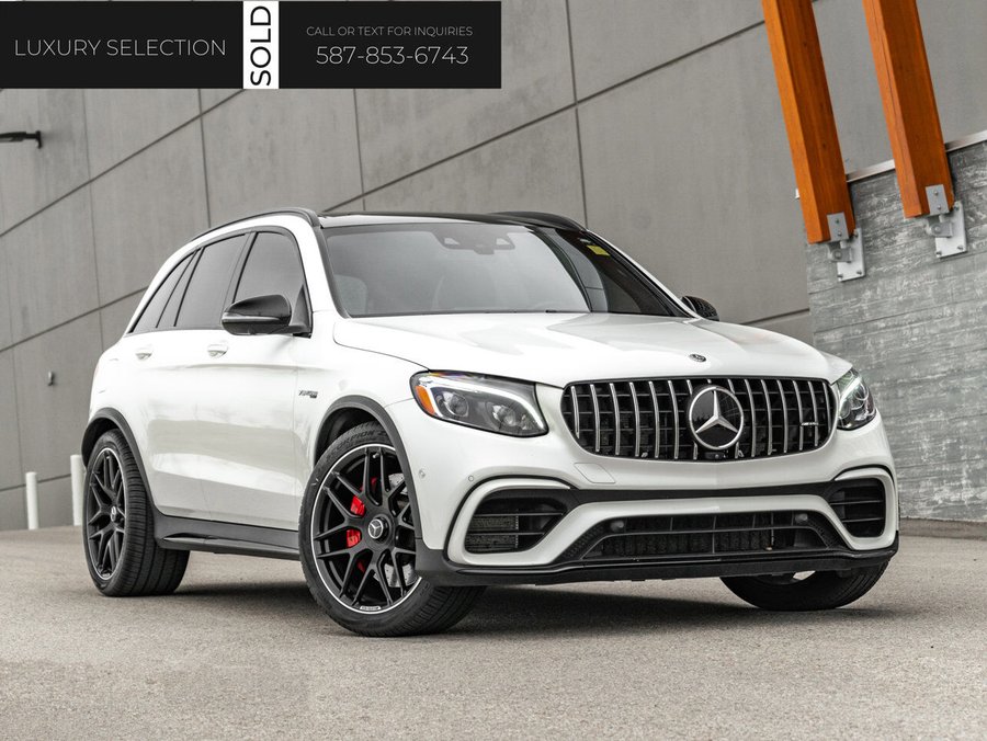 2019 Mercedes-Benz AMG GLC 63S White