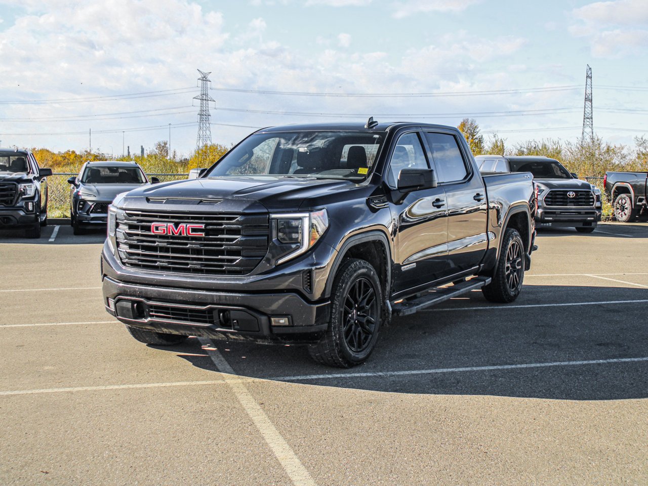 2024 GMC Sierra 1500 4WD Crew Cab 147 Elevation Grey Sherwood Park - photo #3