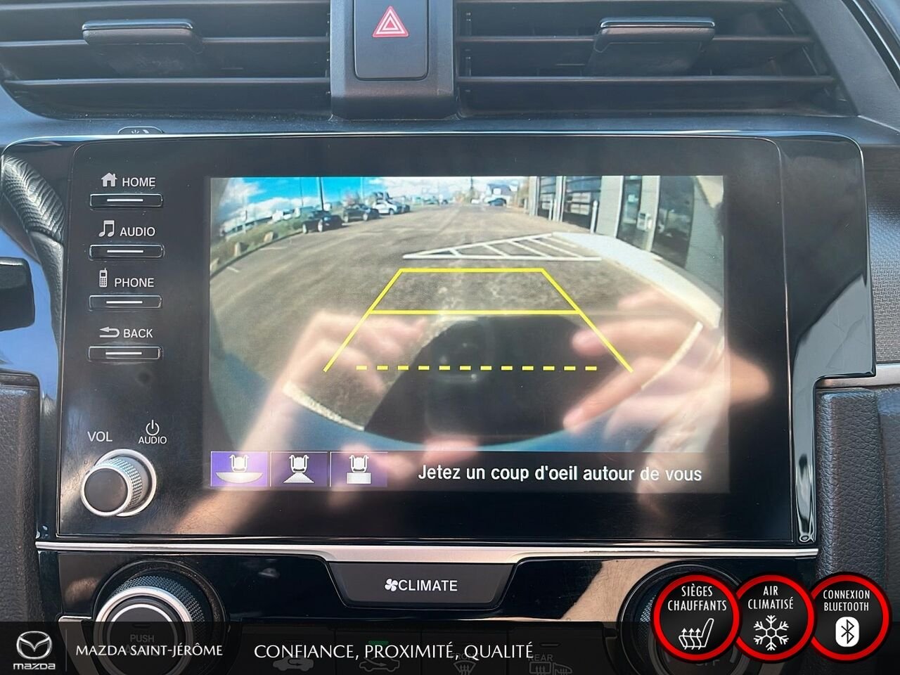 Honda Civic Berline 2020 Blanc Ste-Agathe des Monts - photo #19