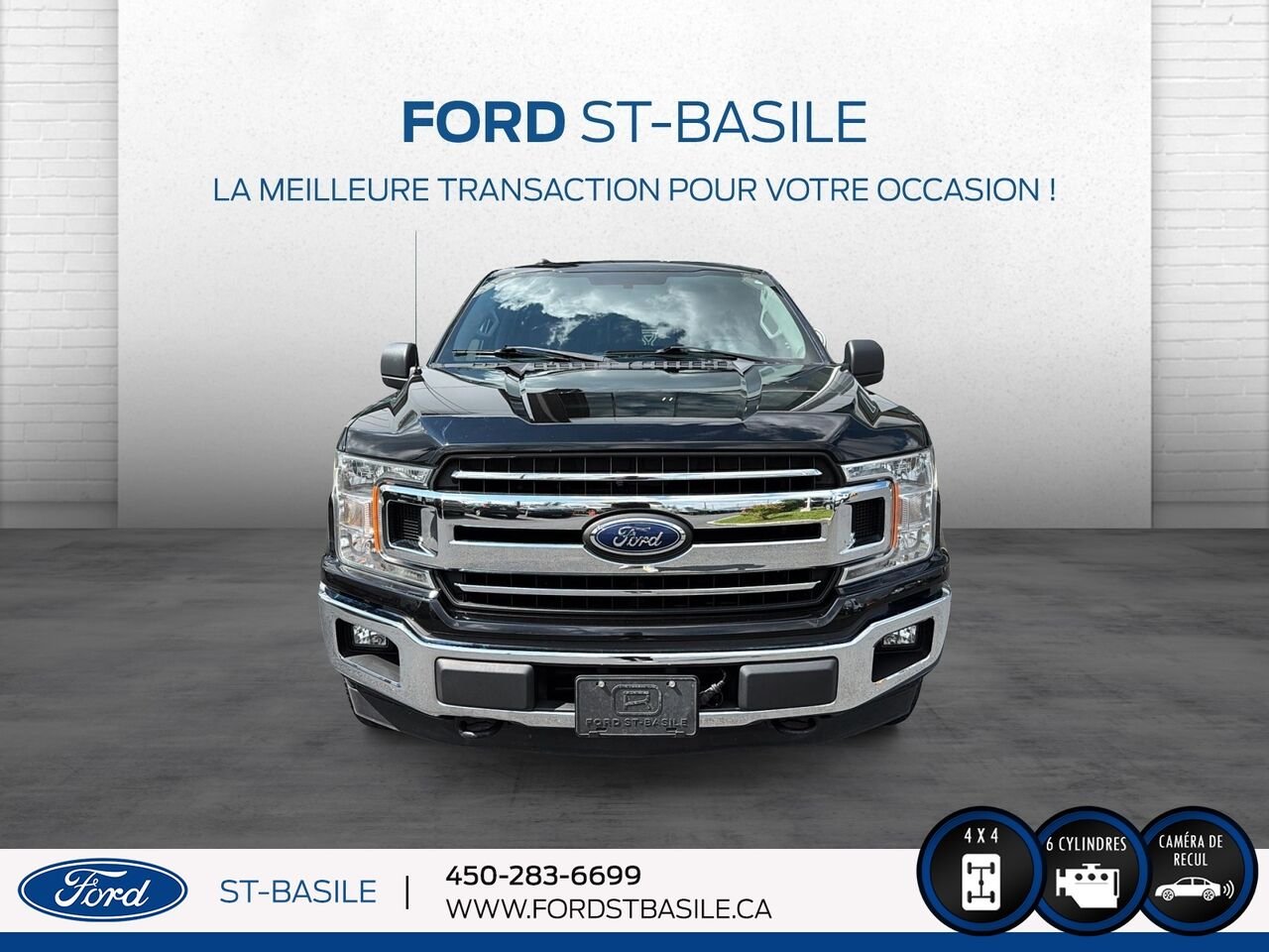 2018 Ford F150 Black Saint-Basile-le-Grand - photo #11