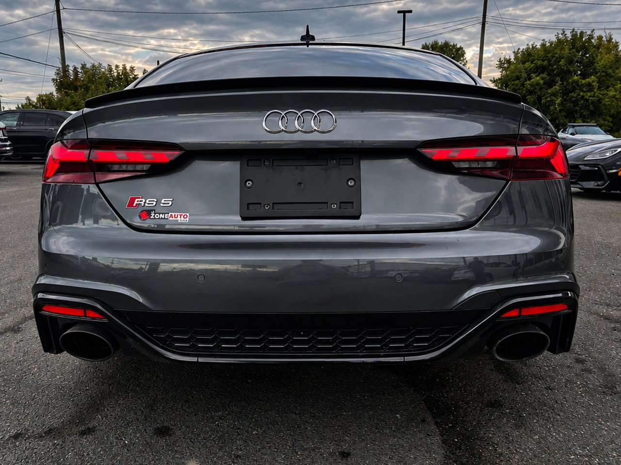 Audi RS 5 Sportback 2022 Gris Granby - photo #5