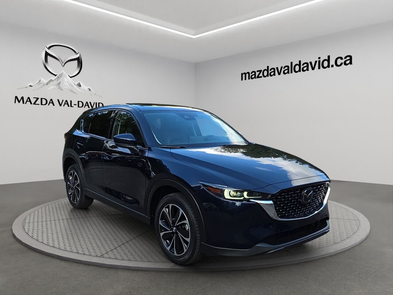 2023 Mazda CX-5 GT TI SIGNATURE, TOIT OUVRANT, COMMANDE AUDIO AU VOLANT, VOLANT CHAUFFANT Blue Val-David - photo #7