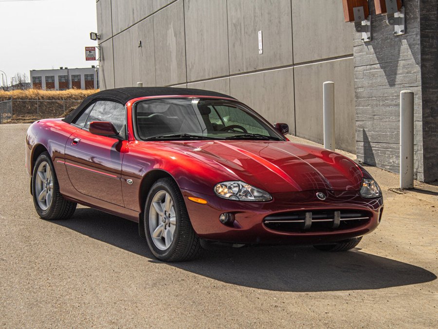 1997 Jaguar XK8 Orange