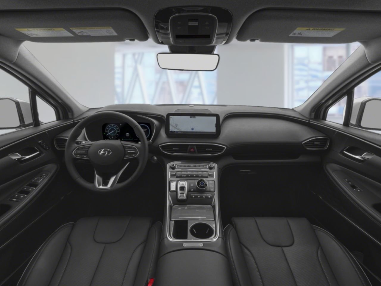 2023 Hyundai Santa Fe Hybrid White Gatineau - photo #13