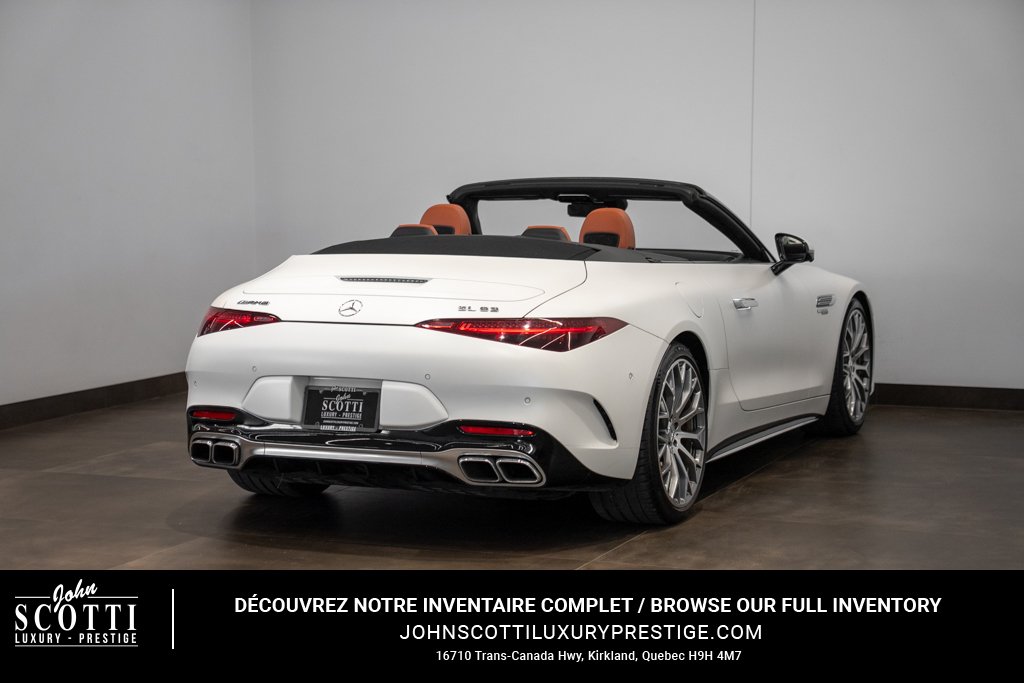 2022 Mercedes-Benz SL White Saint-Eustache - photo #4