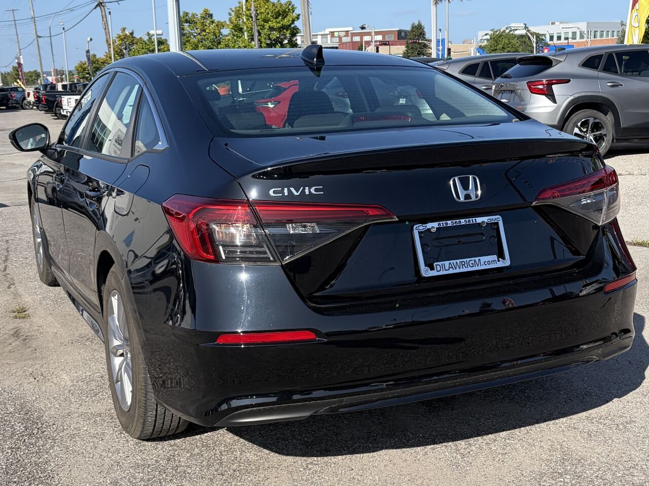 2022 HONDA CIVIC EX EX CVT Black Gatineau - photo #11