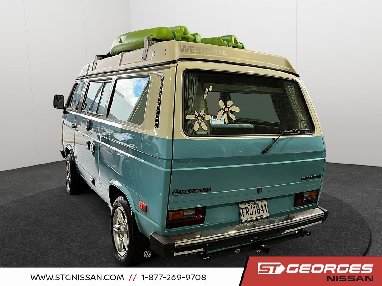 Volkswagen Vanagon 1987 Bleu Saint-Georges - photo #3