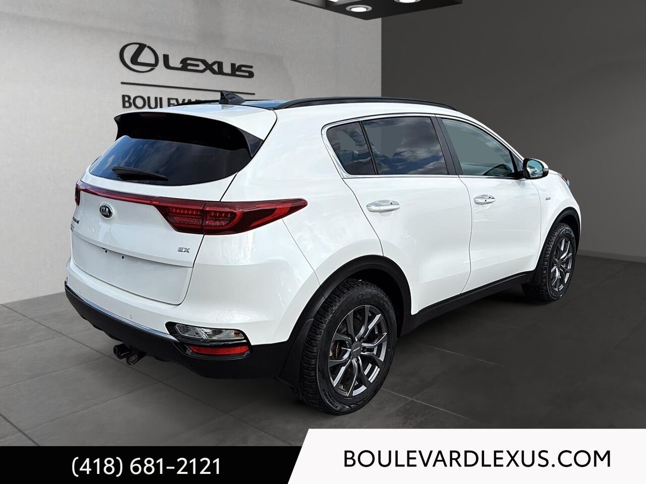 2020 Kia Sportage 20021A | EX TI *Disponibilité limitée* White Quebec - photo #3