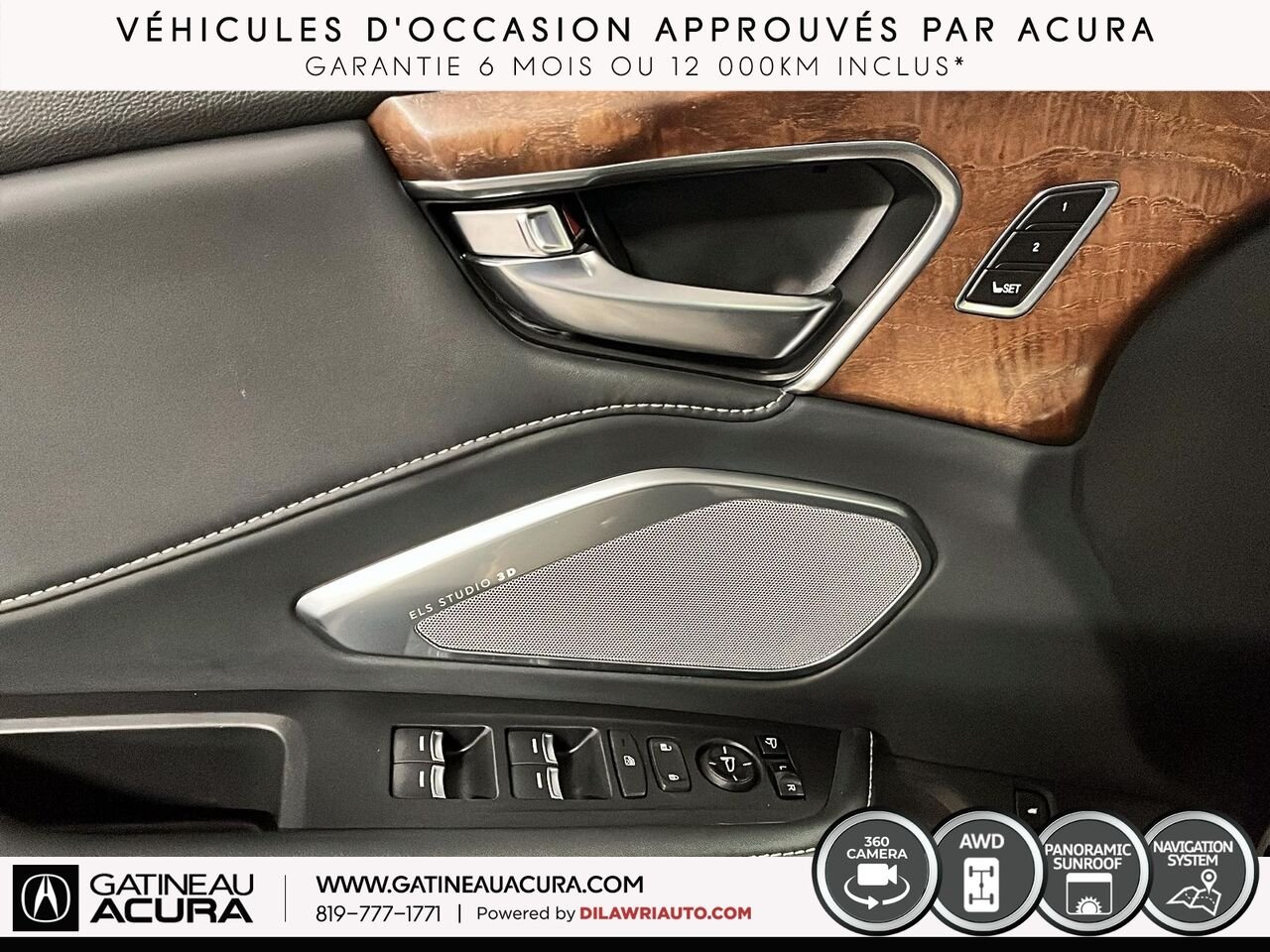 Acura RDX Platinum Élite SH-AWD 2020 Noir Gatineau - photo #24
