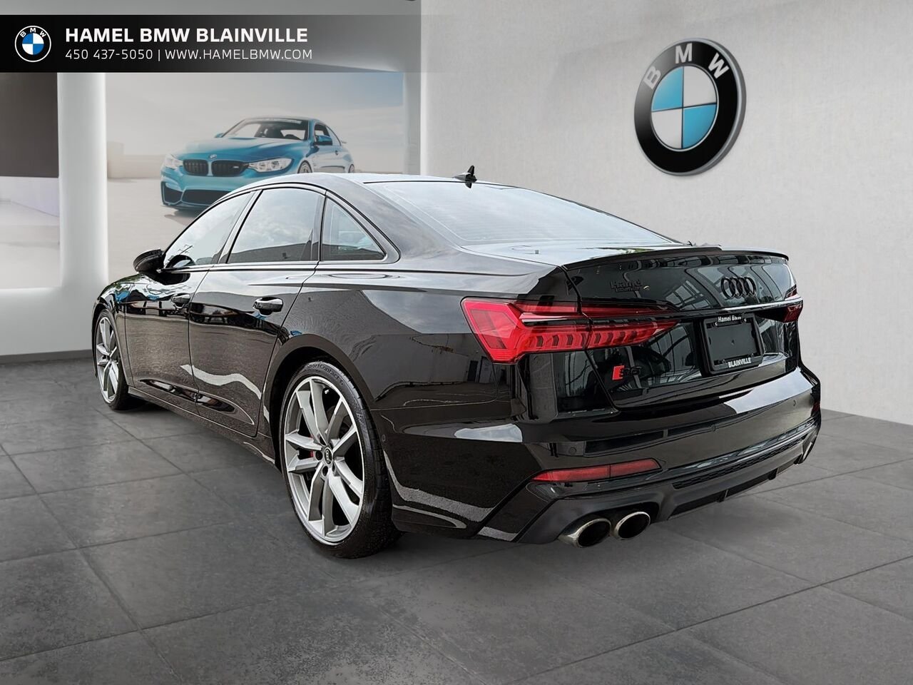 2021 Audi S6 2.9 TFSI quattro Black Blainville - photo #3