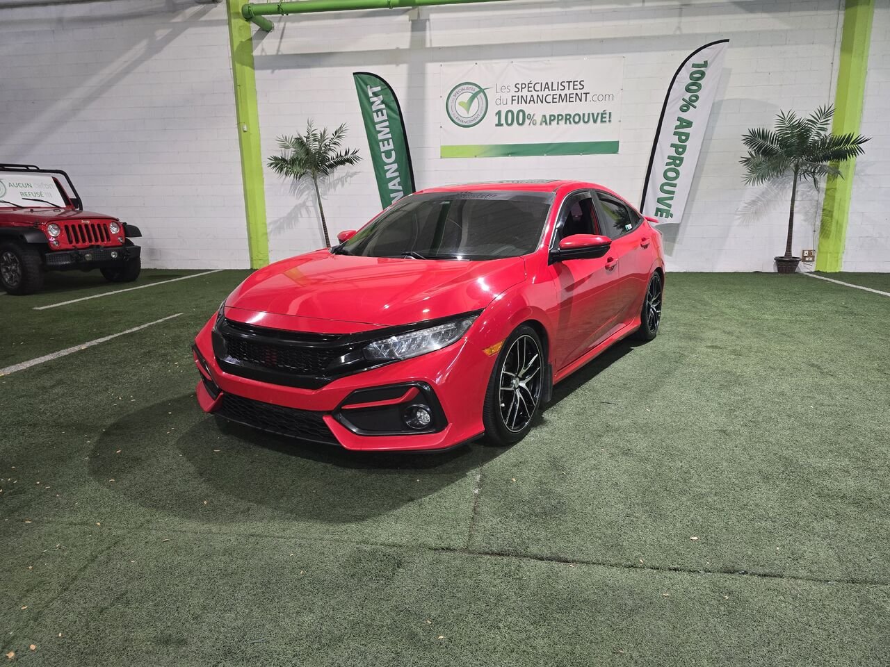 2020 Honda Civic Si berline Red  - photo #0