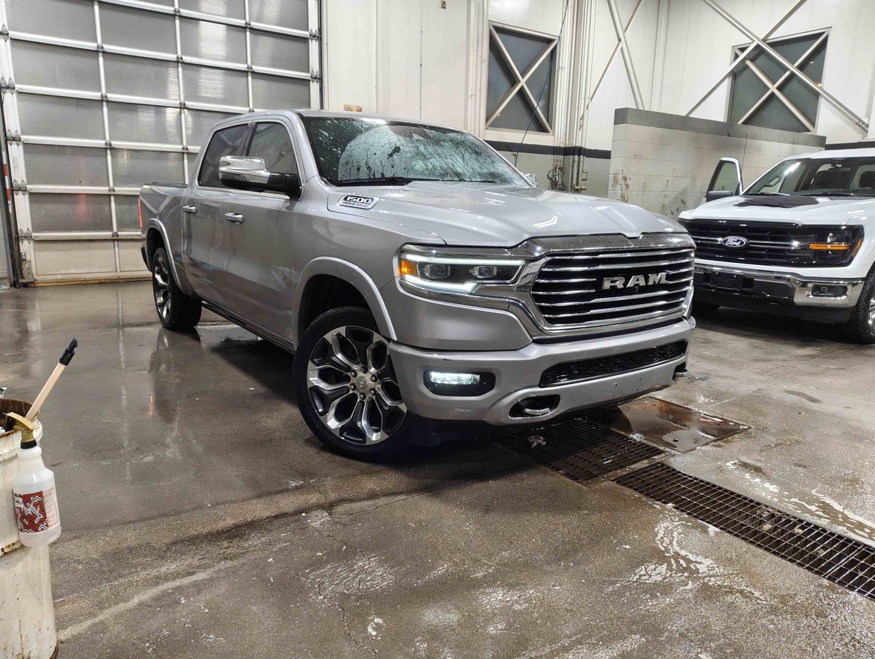 2023 Ram 1500 Limited Longhorn 4x4 Crew Cab 5'7 Box Grey Sherwood Park - photo #1