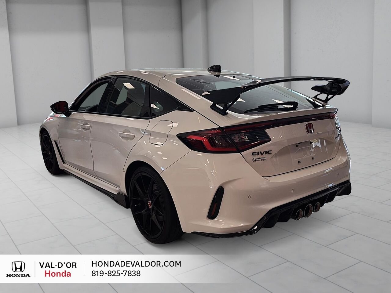 Honda Civic Type R Manuelle 2024 Blanc Val-d'Or - photo #3