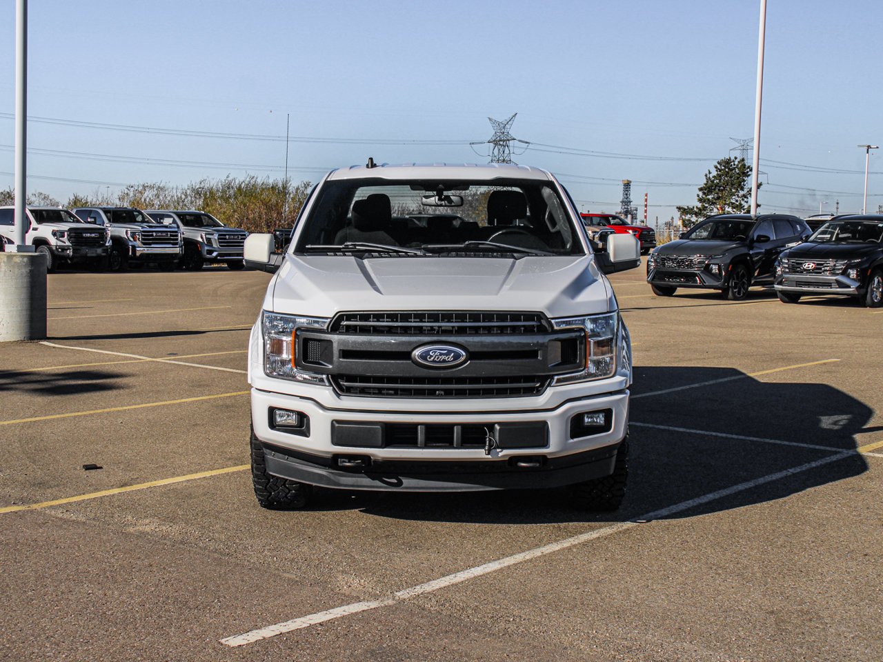 2019 Ford F-150 XLT 4WD SuperCrew 5.5' Box White Sherwood Park - photo #2