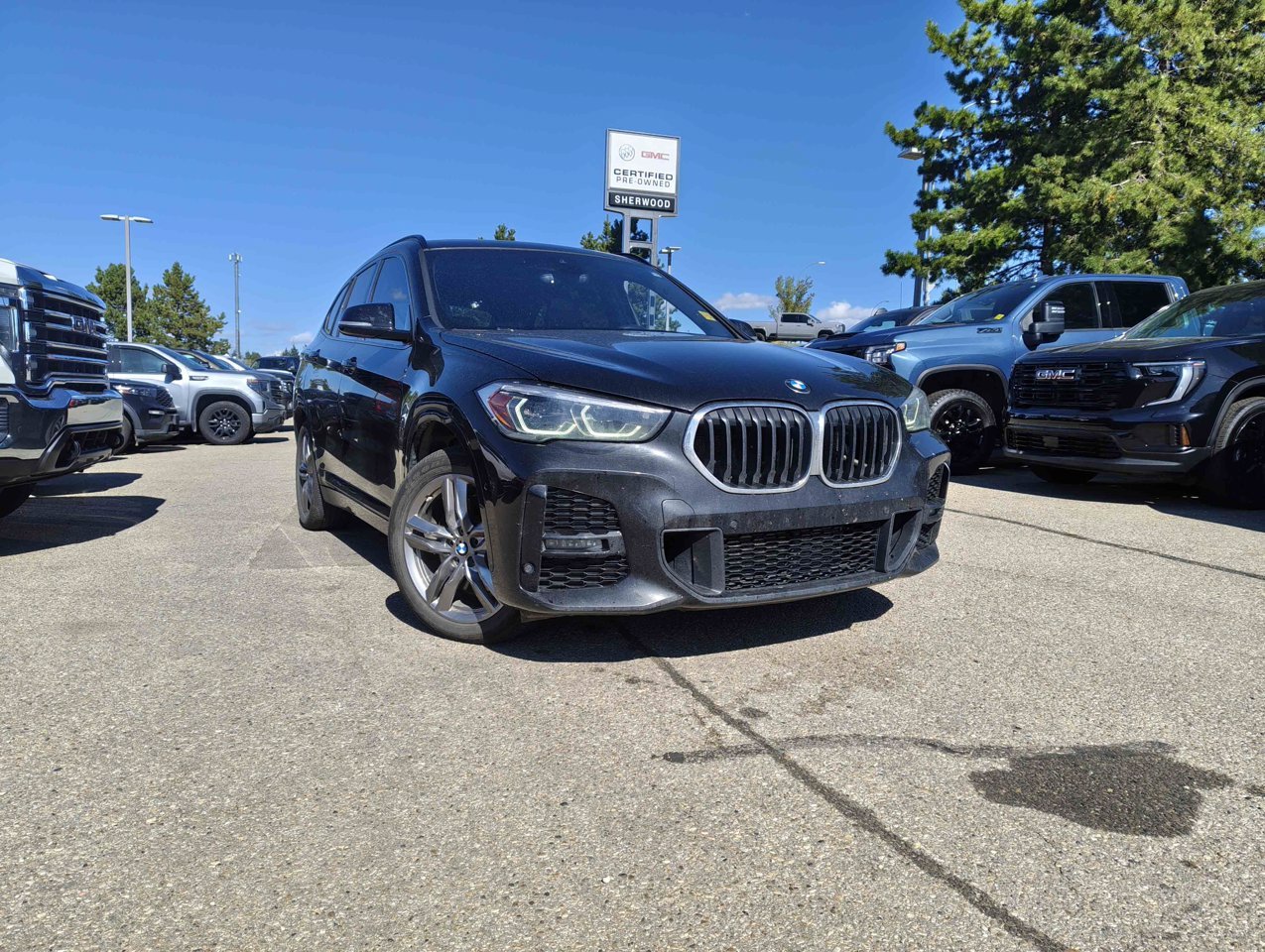 2021 BMW X1 xDrive28i Sports Activity Vehicle Black Sherwood Park - photo #1