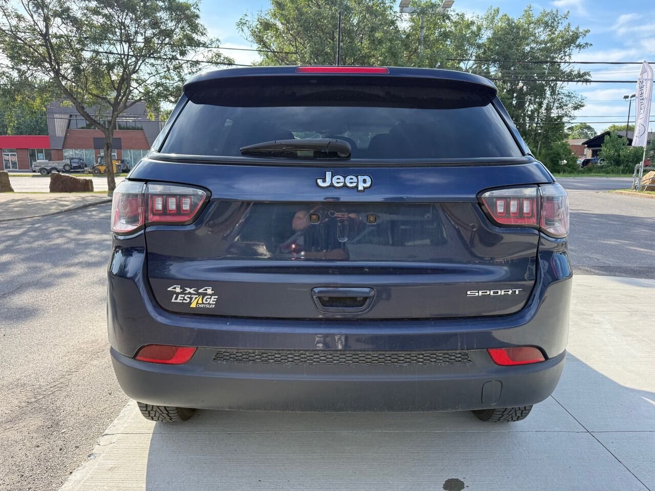 Jeep Compass Sport 4x4 2018 Bleu Châteauguay - photo #5