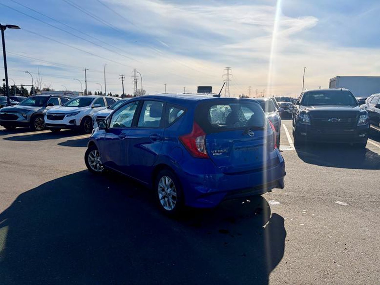 2017 Nissan Versa Note 5dr HB Auto 1.6 SV Blue Sherwood Park - photo #3