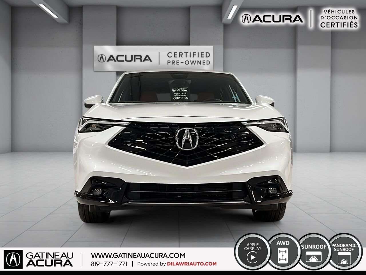 2025 ACURA ADX A-Spec SH-AWD White Gatineau - photo #12