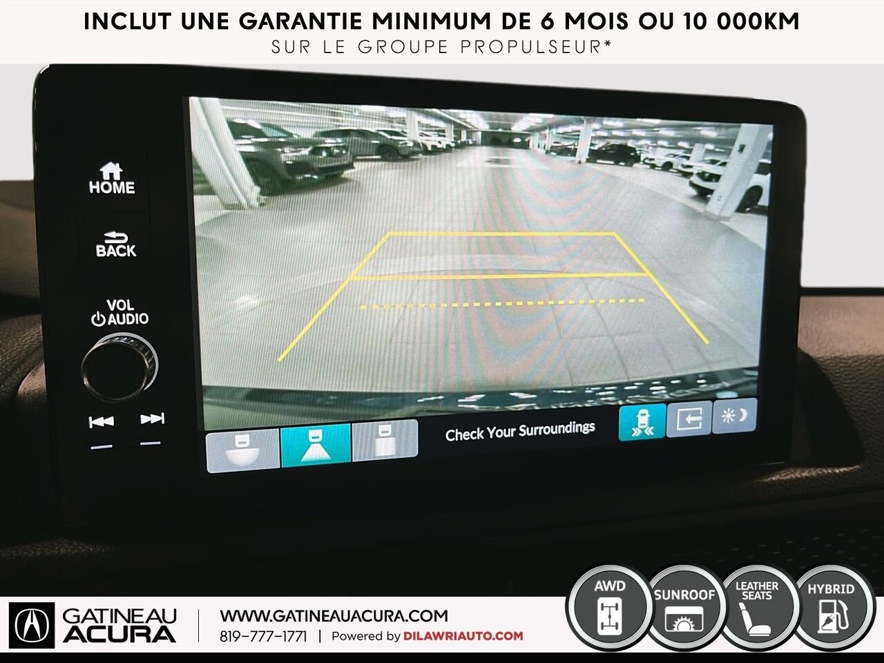 Honda CR-V hybride EX-L Traction Intégrale 2024 Bleu Gatineau - photo #5