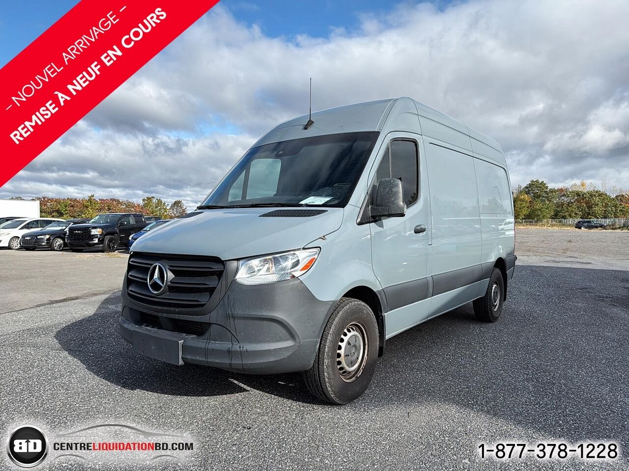 2022 Mercedes-Benz Sprinter fourgonnette utilitaire 2500 V6 144PO | BD0440 Grey Granby - photo #0