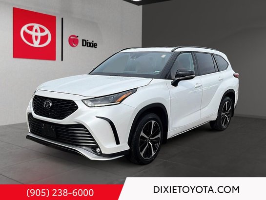 2022 Toyota Highlander XSE AWD White