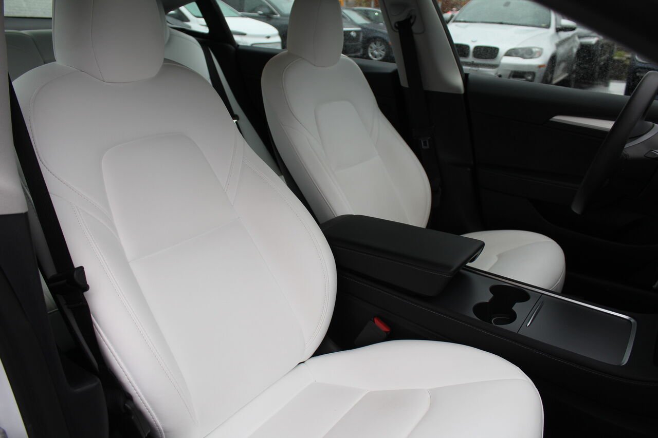 Tesla Model 3 VIN: 5YJ3E1EA5NF309574 2022 Blanc Sainte-Rose - photo #8