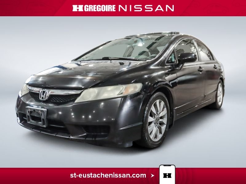 Honda Civic 2009 Noir Laval - photo #4