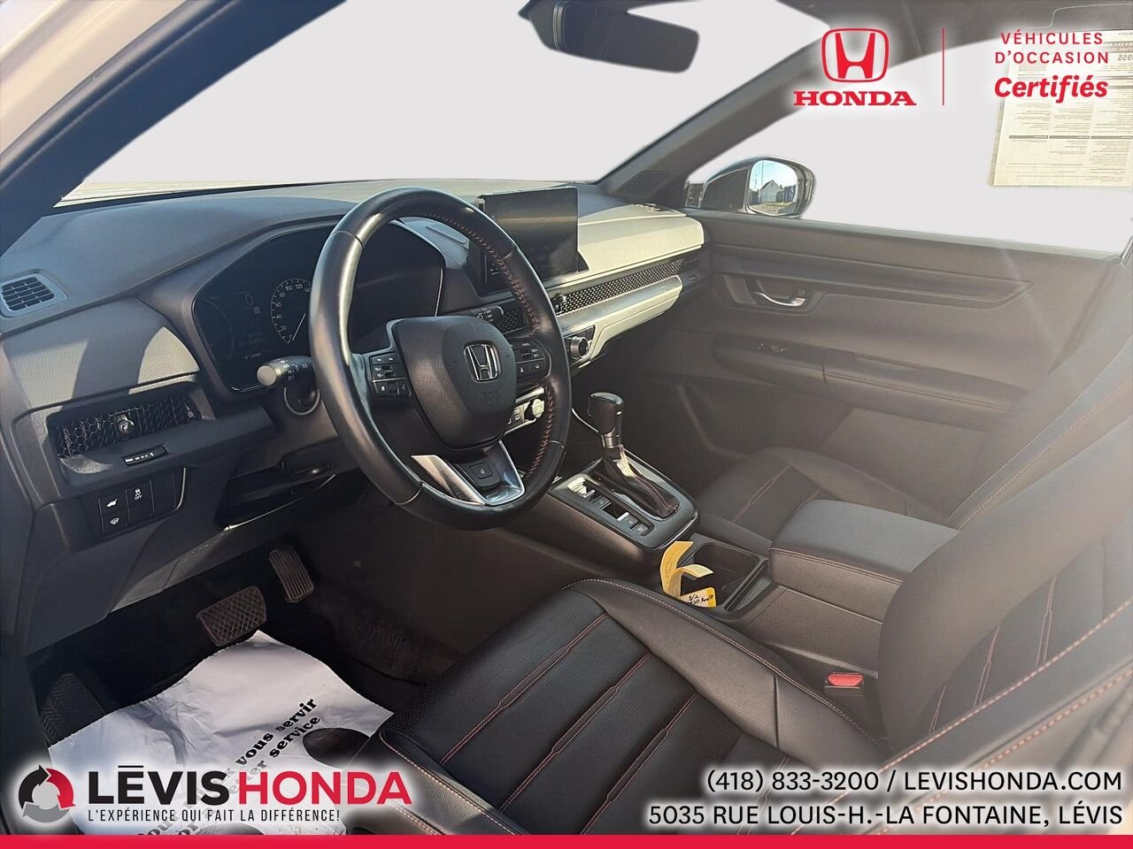 2024 Honda CR-V EX-L hybride EX-L Traction Intégrale White Lévis - photo #15