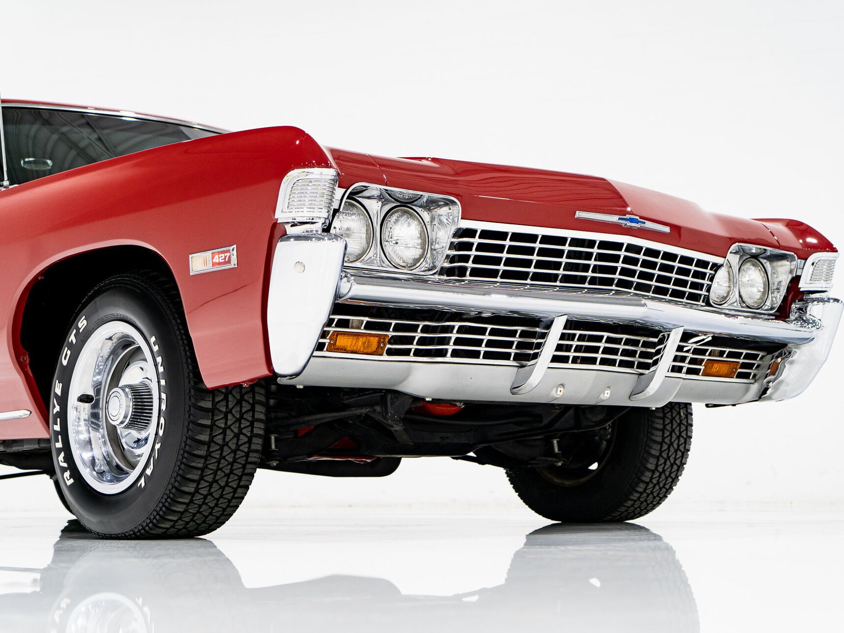 Chevrolet Biscayne **PRIX EN USD** L36 4 speed GM Canada paperwork 1968 Rouge Montréal - photo #34