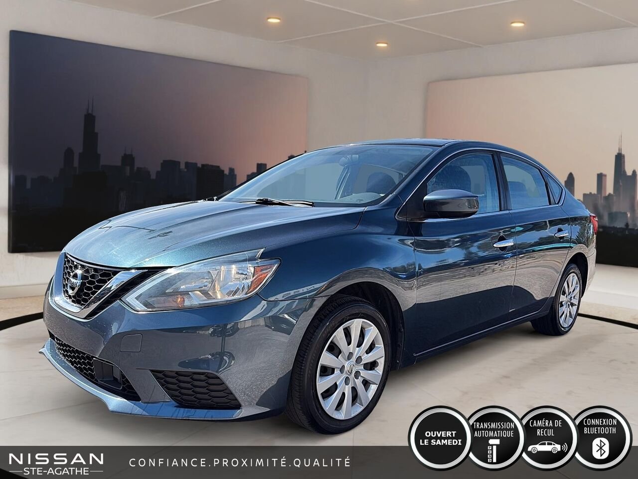 2018 Nissan Sentra Blue Ste-Agathe des Monts - photo #0