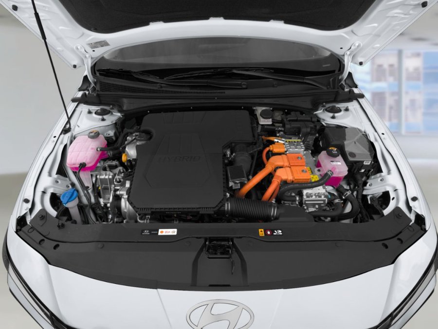 2026 HYUNDAI Elantra Hybrid 2026 Amazon Grey