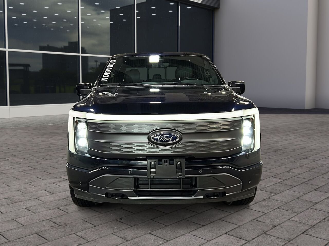 2023 Ford F-150 Lightning GROUPE 510 A, standard range Blue Québec - photo #20