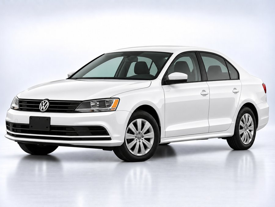 2015 Volkswagen Jetta Sedan Trendline+ White