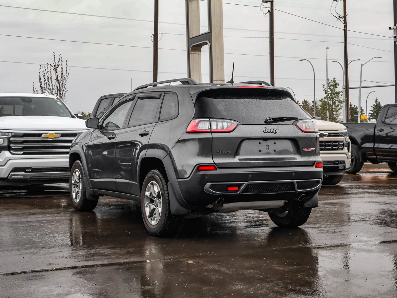 2020 Jeep Cherokee Trailhawk 4x4 Grey Sherwood Park - photo #9