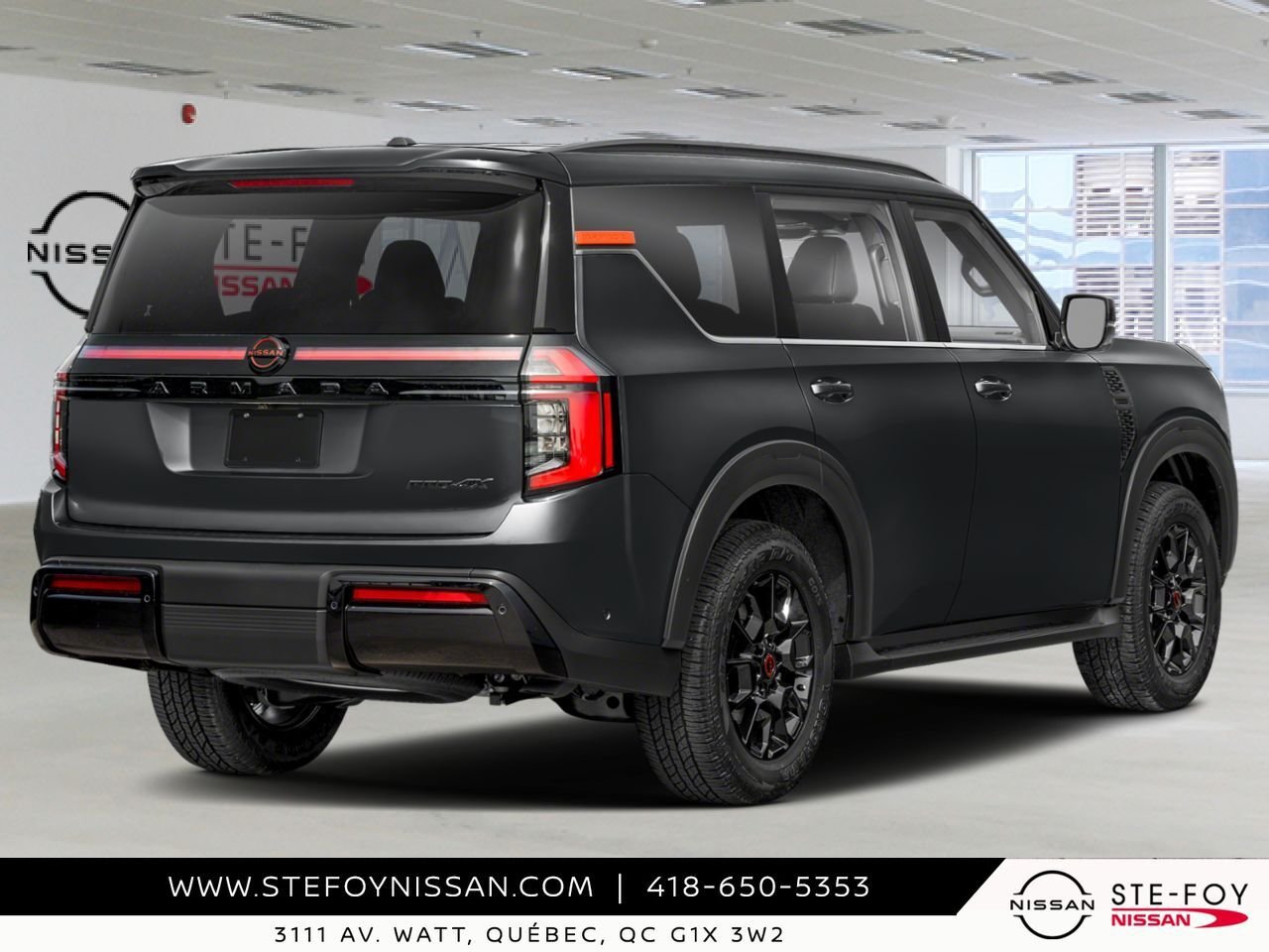 2026 NISSAN Armada Super Black Ste-Foy - photo #2