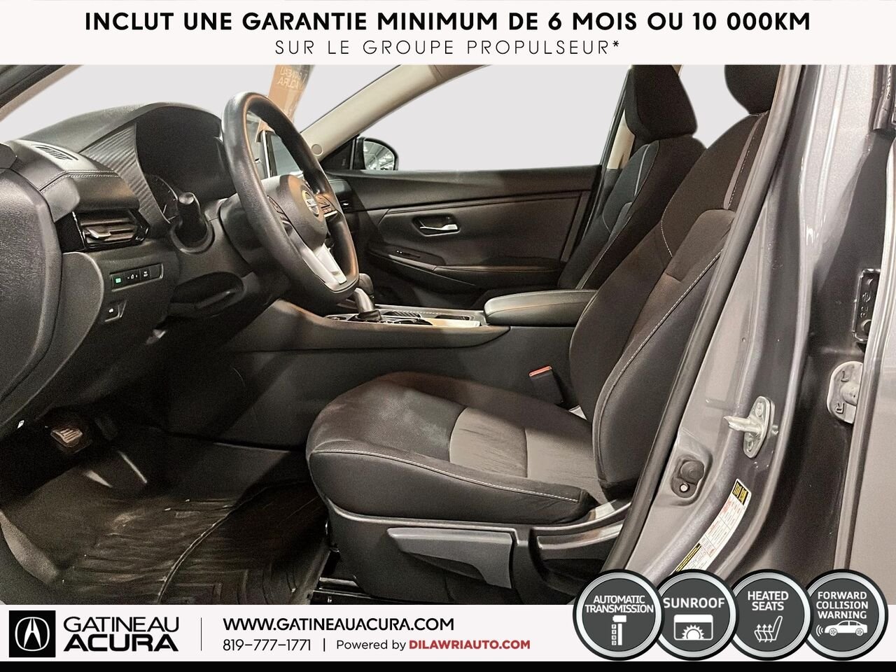 Nissan Sentra SV 2023 Gris Gatineau - photo #23